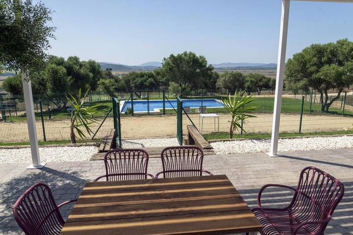 Casa rural para 10 personas, con vistas además de piscina y jardín en Benalup-Casas Viejas - 4
