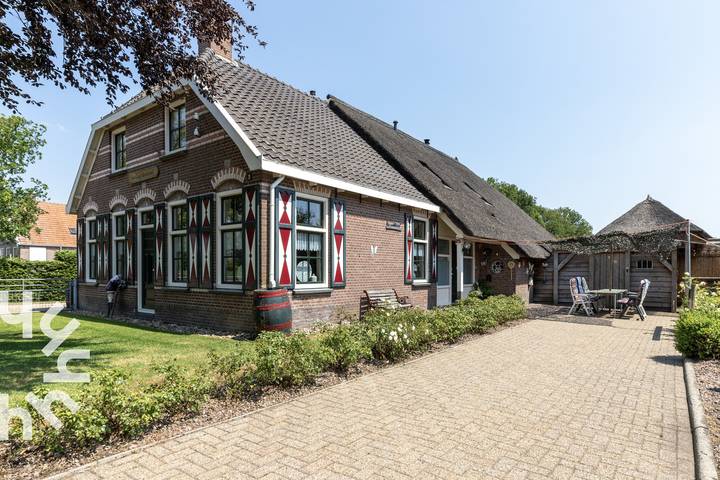 Vakantiehuis voor 12 personen, met terras en tuin, met huisdier in het Nationaal Park Dwingelderveld