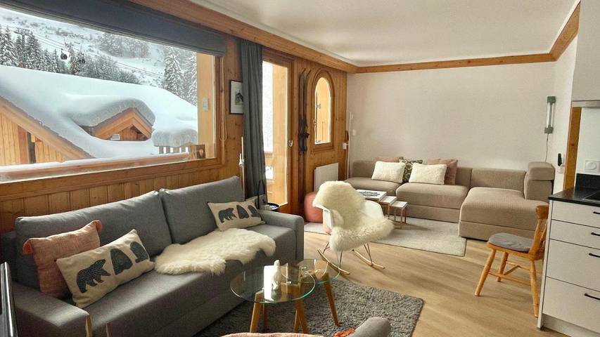 Chalet pour 8 personnes, avec vue et balcon dans Méribel - 4