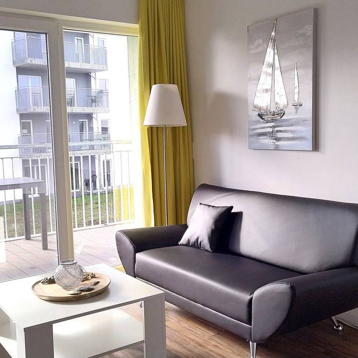 Ferienwohnung für 2 Personen, mit Balkon und Ausblick in Schillig - 4