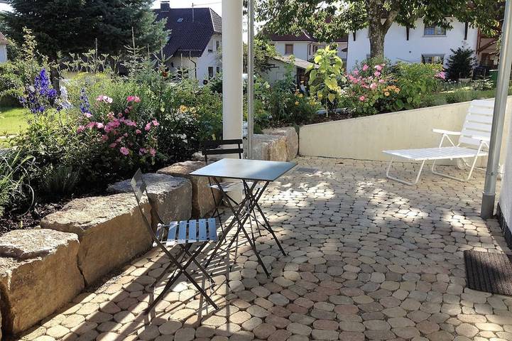 Ganze Wohnung, Ferienwohnung Huber - 2-Raum-Ferienwohnung Huber, Dusche/Wc, 45qm, Eg in Markdorf, Region Bodensee-Oberschwaben