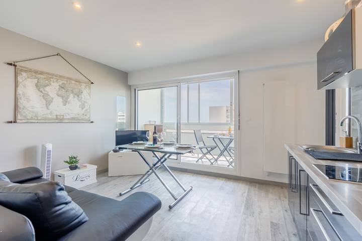 Gîte pour 4 personnes, avec balcon, animaux acceptés dans Plage des Becs - 2