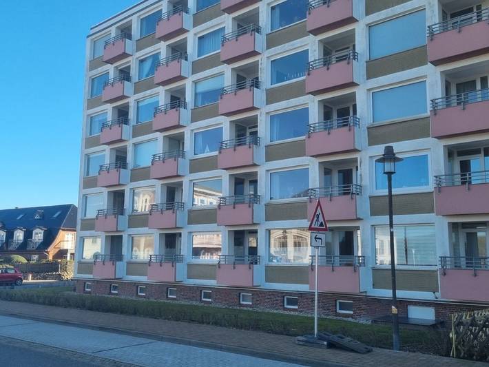 Ganze Ferienwohnung, Haus Brandenburg   Appartement 44  mit Meerblick - 2 Zimmer Appartement mit Meerblick in der Johann-Möller-Str. 25 in Westerland, Sylt (Gemeinde)