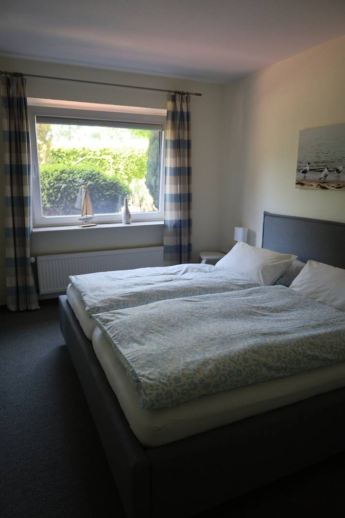 Ferienwohnung für 4 Personen, mit Terrasse und Garten sowie Sauna in Waabs