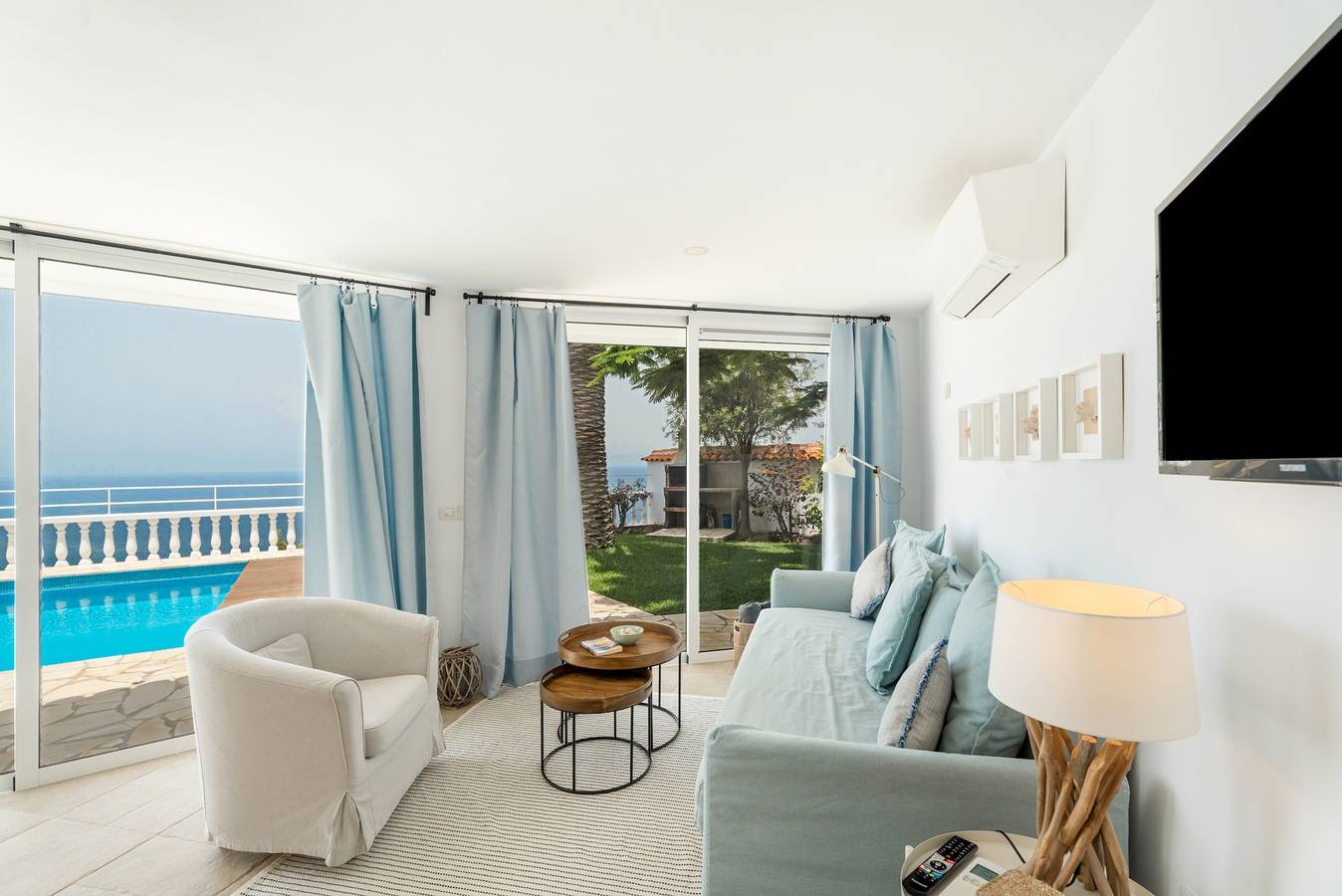 Pool house with dream view in El Sauzal, Tenerife Norte