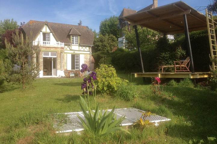 Maison de vacances pour 6 personnes, avec balcon ainsi que jardin et piscine, animaux acceptés - 1