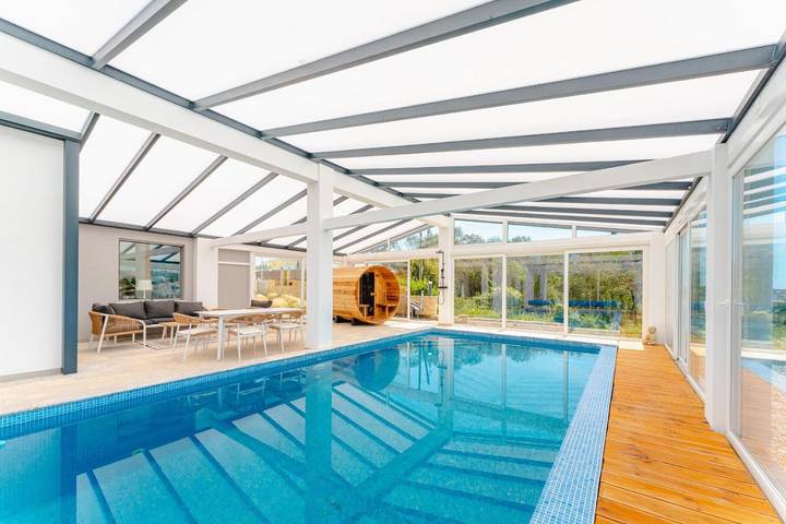 Villa para 10 pessoas, com Varanda e Terraço e ainda Piscina and Sauna em Foz do Arelho