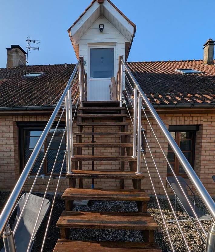 Location de vacances pour 6 personnes, avec terrasse à Wirwignes - 3