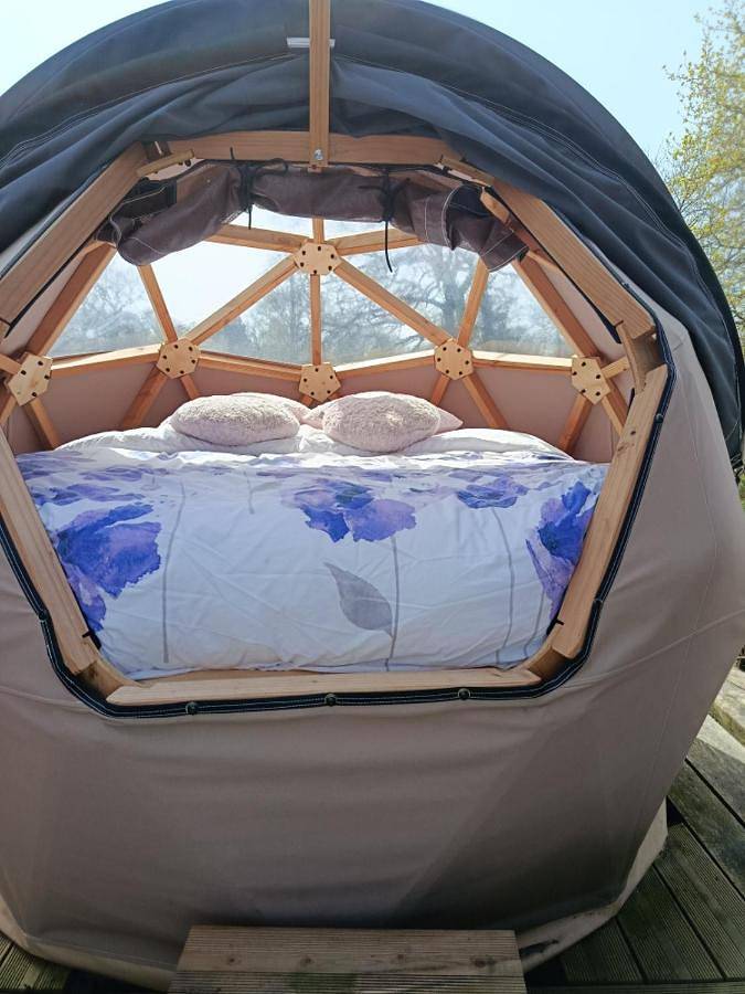 Tente pour 2 personnes, avec jacuzzi et jardin en Cotes-d'Armor - 4
