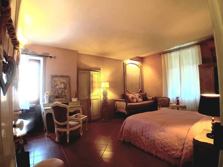 Chambre d’hôte pour 2 personnes, avec vue et terrasse, animaux acceptés à Pigna  (Ligurie) - 2