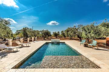 Trullo per 6 Persone in San Michele Salentino, Valle D'Itria, Foto 1