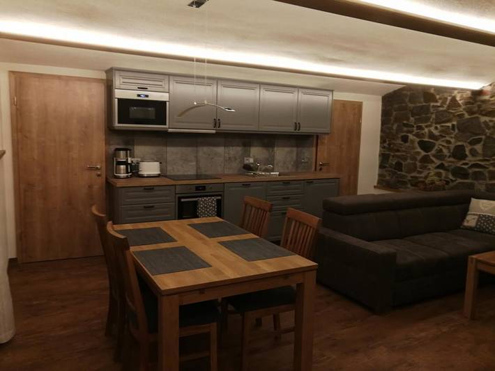 Ferienwohnung für 6 Personen, mit Terrasse und Garten sowie Sauna in Weißenberg - 4
