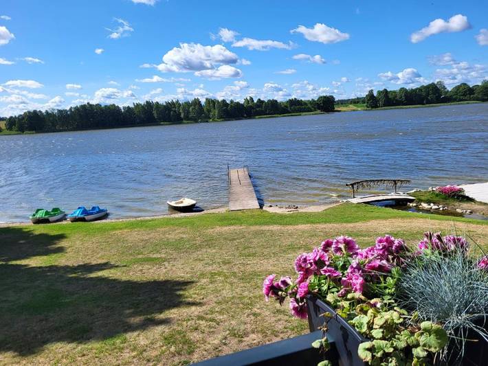 Glamping dla 2 osób, z taras i jacuzzi oraz sauna na Podlasie