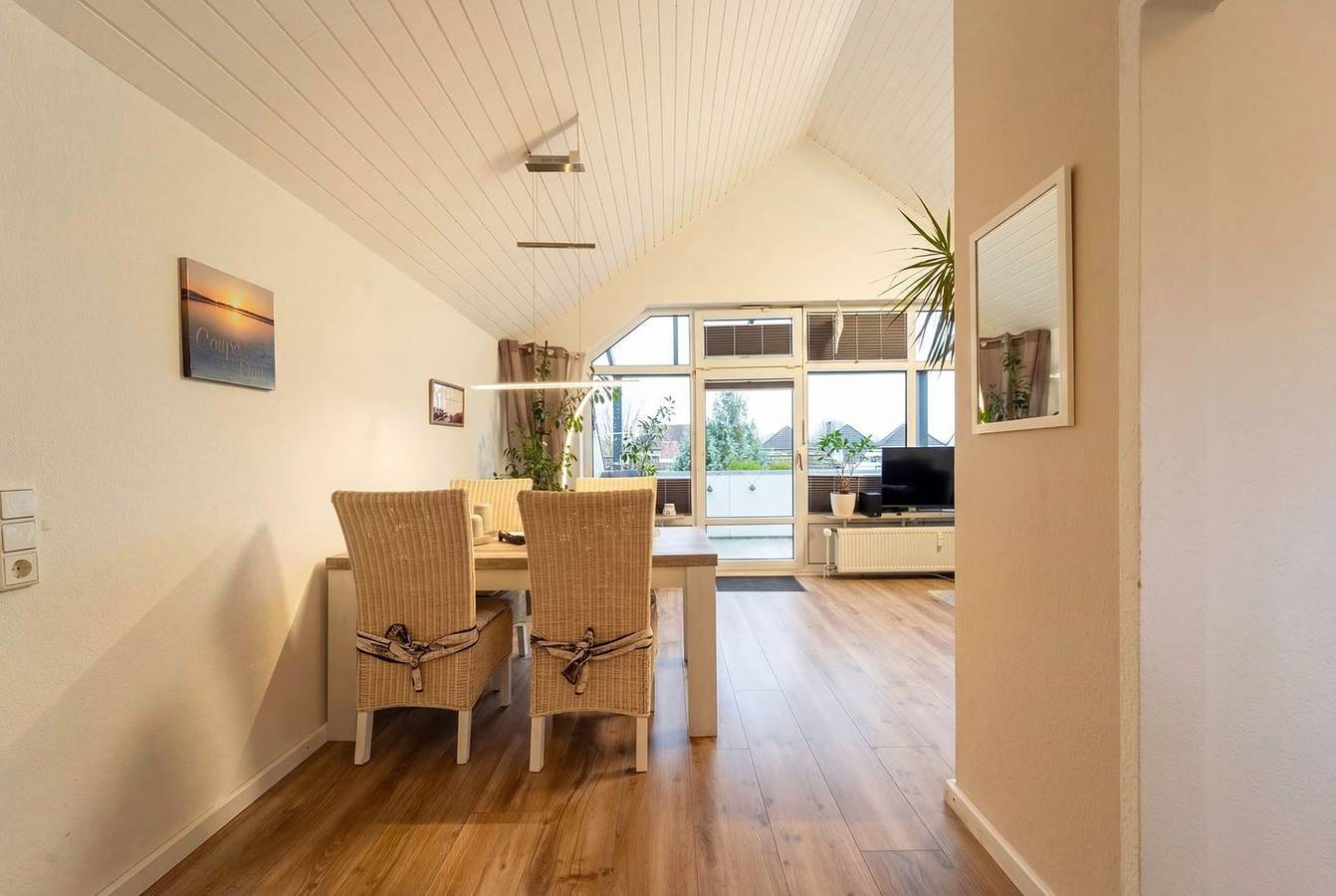 Ganze Wohnung, Lichtdurchflutetes Penthouse mit Sauna und Balkon in Bad Zwischenahn in Zwischenahner Meer, Bad Zwischenahn