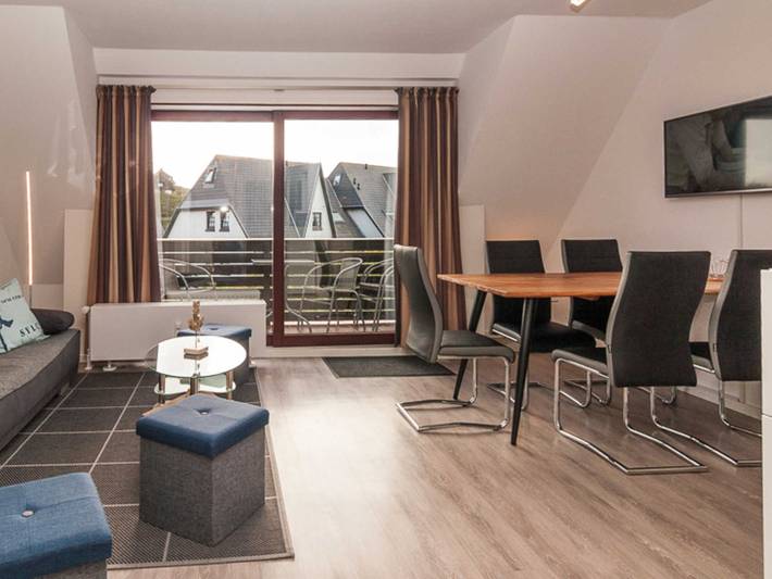 Ferienwohnung für 6 Personen, mit Sauna und Pool sowie Balkon, mit Haustier - 1