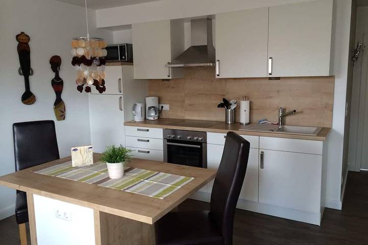 Ferienwohnung für 2 Personen, mit Balkon und Terrasse sowie Garten in Quickborn