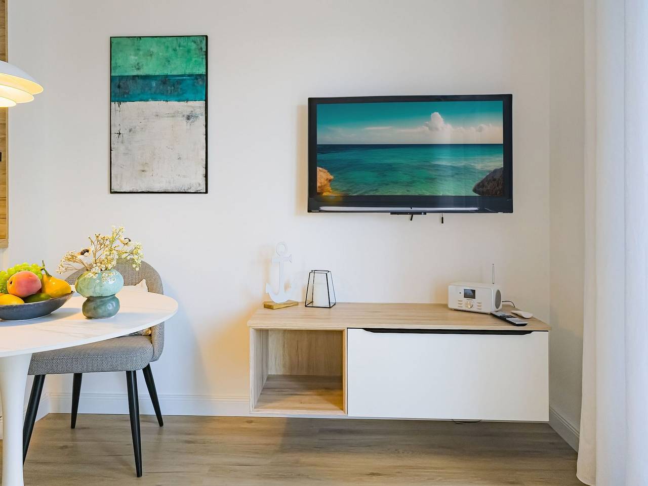 Ganze Ferienwohnung, Küstenkajüte 5 - Küstenkajüte 5 mit Sauna, Balkon und Wlan in Ostseebad Zingst, Zingst
