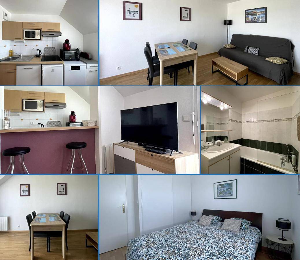 Appartement entier, One-Bedroom Apartment in Port-en-Bessin-Huppain, Région de Bayeux
