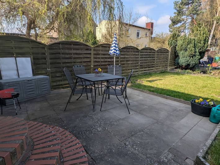 Ferienwohnung für 2 Personen, mit Terrasse und Garten, kinderfreundlich in Malchow