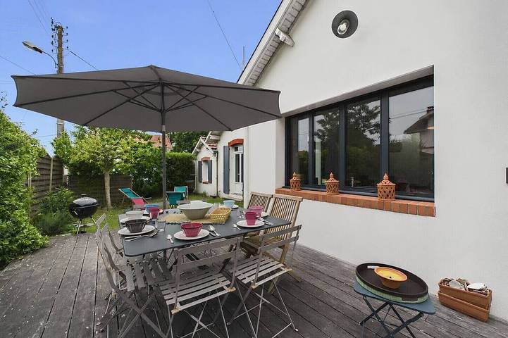 Maison de vacances pour 8 personnes, avec jardin à Préfailles