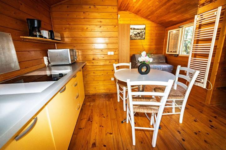 Gîte pour 2 personnes, avec jacuzzi ainsi que terrasse et piscine, animaux acceptés à Saint-Jean-du-Pin - 4