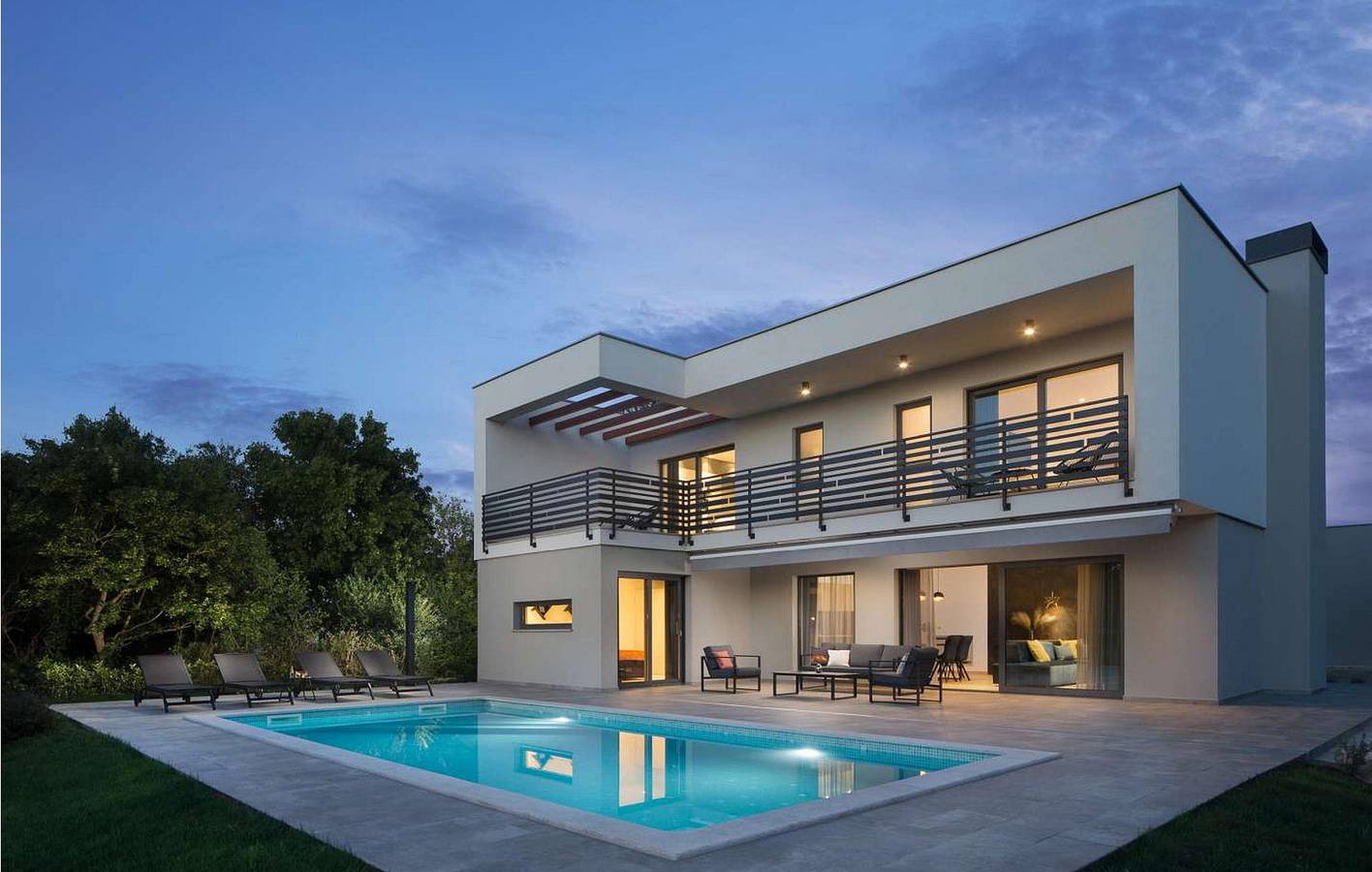 Maison de vacances pour 6 personnes avec jardin in Presika, Côte Est de l'Istrie