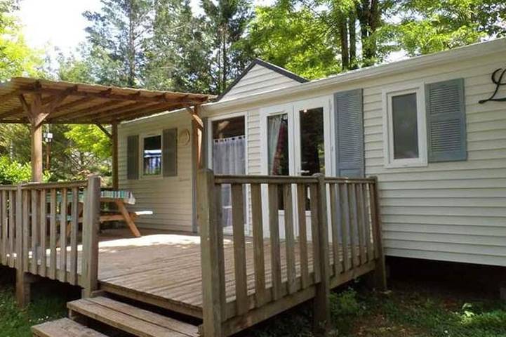 Mobil home pour 6 personnes à La Cassagne