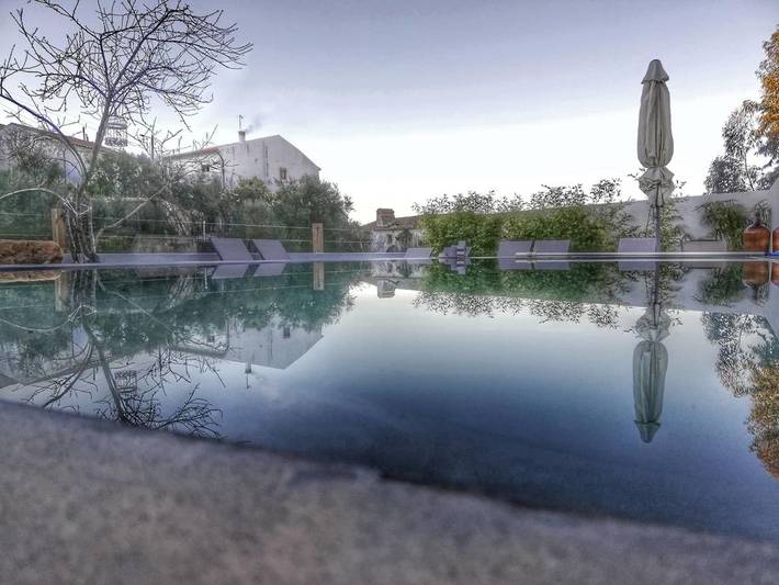 Casa de férias para 8 pessoas, com varanda e piscina em Distrito de Portalegre