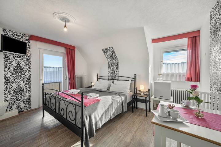 Chambre n°2 avec balcon privé, jardin commun et Wi-Fi in Mühlenbach, Forêt-Noire centrale