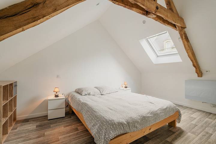 Petite maison "Dépendance Au Charme Local" with private terrace, shared garden & Wi-Fi in Saint-Carné, Dinan Området