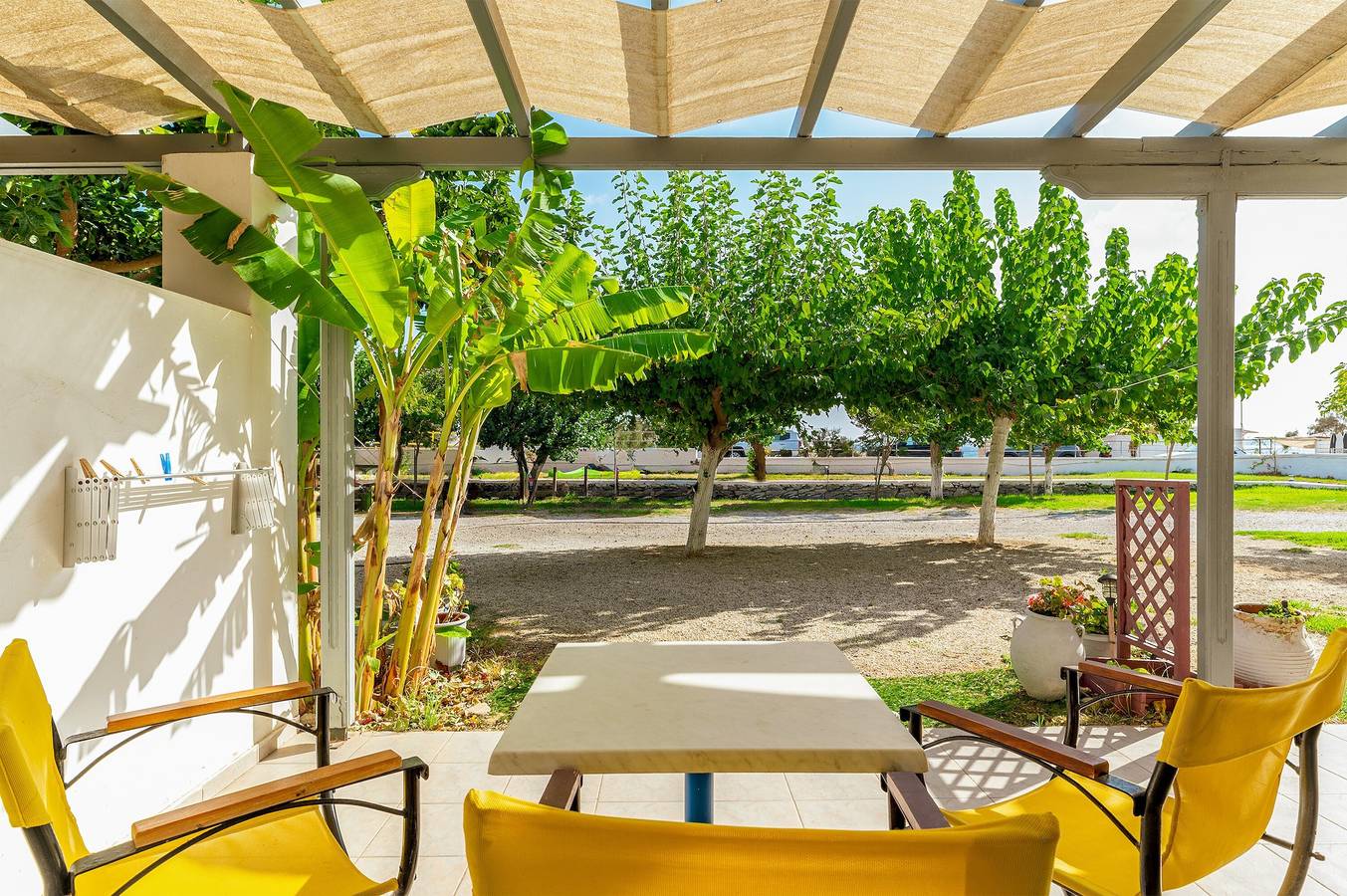 Ferienhaus '10 Perasma Kypri Beach' mit Privatterrasse, Wlan und Klimaanlage in Andros