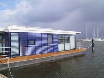 Boot für 4 Personen, mit Seeblick und Garten sowie Terrasse am Greifswalder Bodden