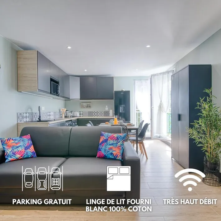 Appartement de vacances pour 6 personnes, avec balcon - 1