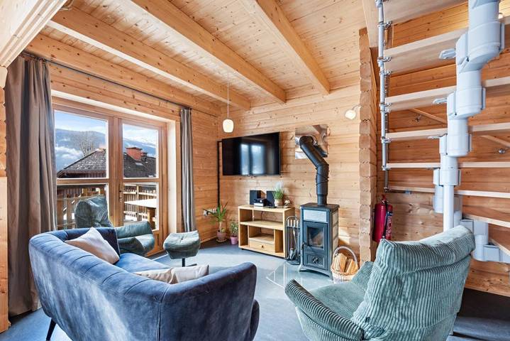 Hütte für 7 Personen, mit Ausblick und Sauna sowie Garten in Bad Mitterndorf - 2