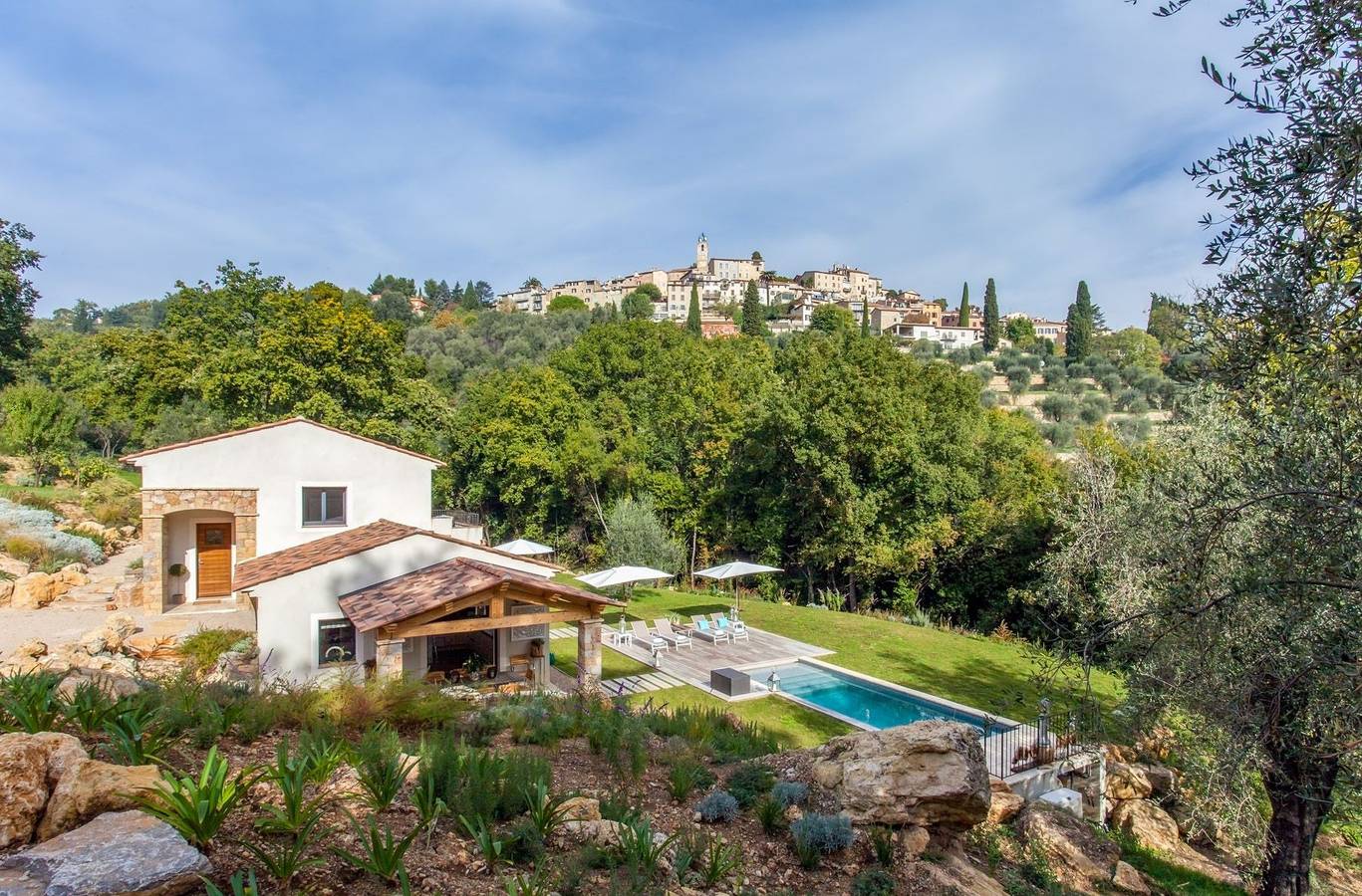 Villa Zen in Châteauneuf-Grasse, Mediterranean Coast (France)
