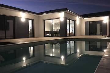 Location de vacances pour 6 personnes, avec jardin à Saint-Vincent-de-Paul