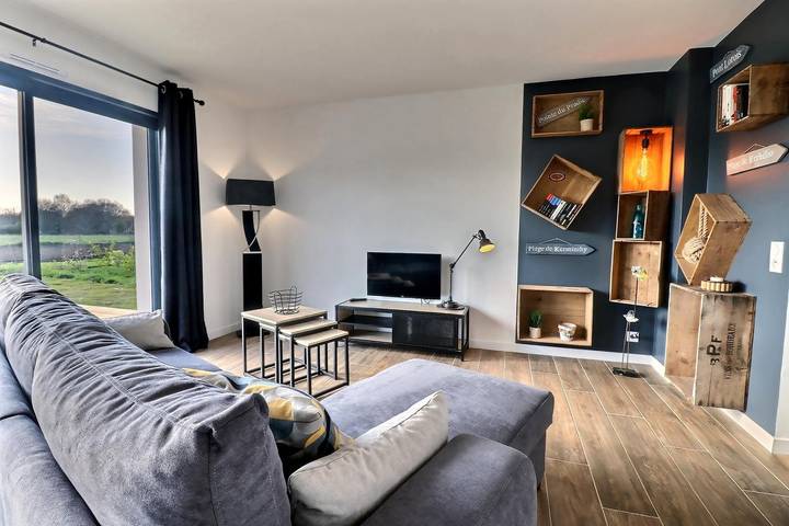 Gîte pour 4 personnes, avec jardin à Étel - 3