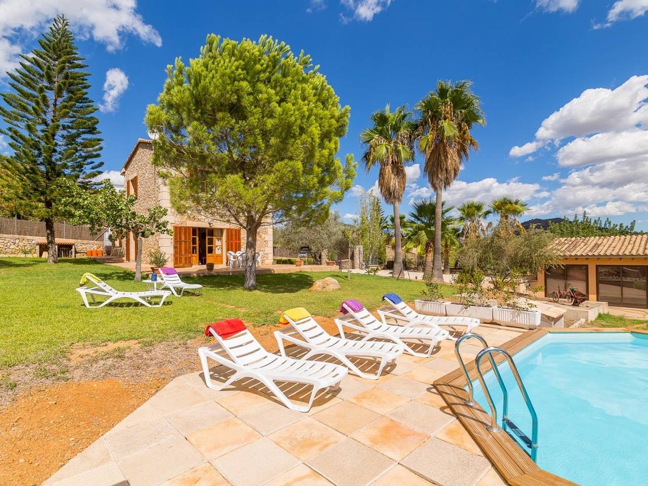 Banyols - Preciosa villa con piscina en Alaró in Alaró, Interior de Mallorca