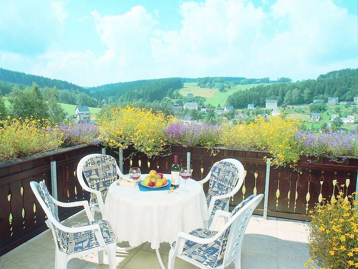 Ferienhaus für 5 Personen, mit Balkon in Marienberg - 2