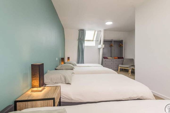 Gîte pour 12 personnes, avec terrasse à Saint-Laurent-de-Terregatte - 4