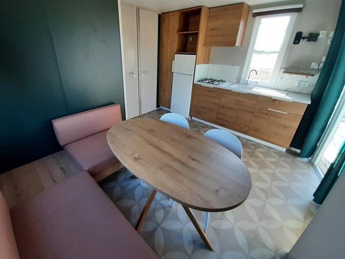 Camping Du Bosc - Mobilheim 4 personen - Loggia Komfort (neu 2022) in Le Temple-sur-Lot, Quercy