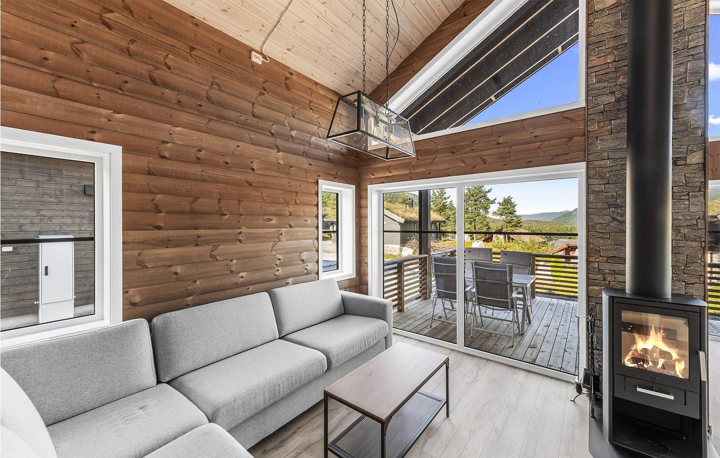 Ferienhaus für 6 Personen mit Ausblick in Vrådal, Kviteseid