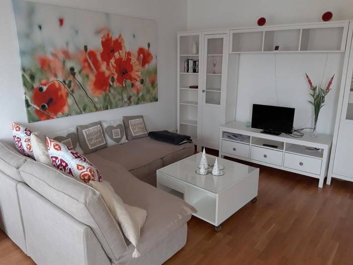 Gîte pour 2 personnes, avec balcon et vue, adapté aux familles à Bad Vilbel