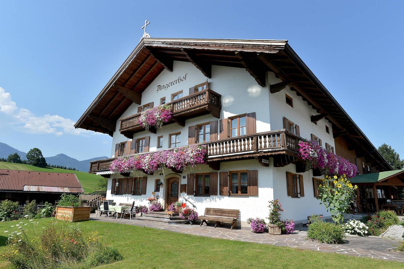 Doppelzimmer mit Dusche, Wc in Bad Häring, Kitzbüheler Alpen