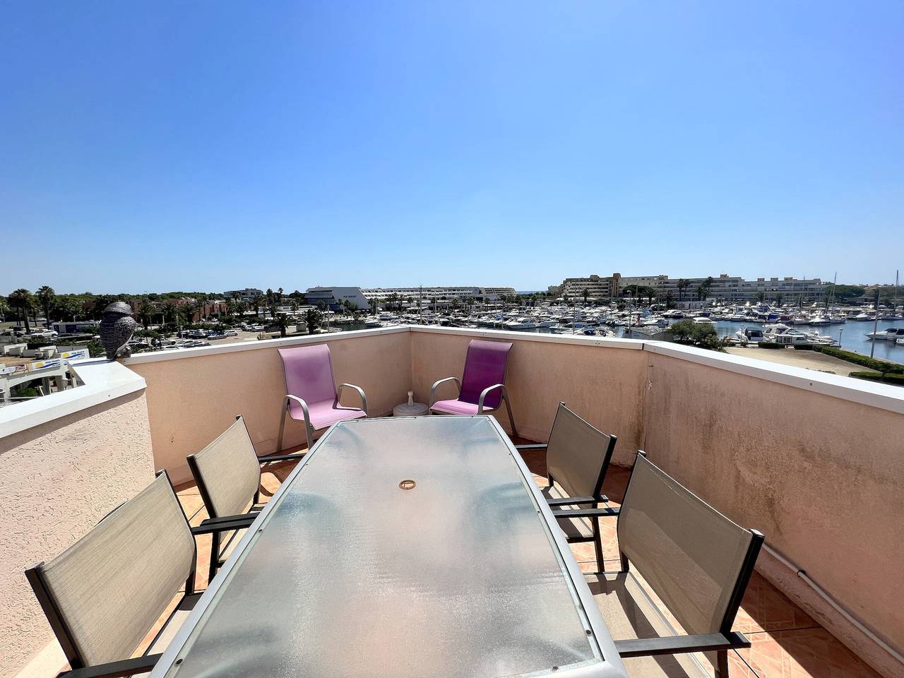 Entire apartment, Duplex for 4 pers with air conditioning in Cap d'Agde in Cap d'Agde, Agde