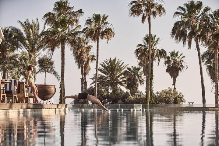 Hotel für 2 Personen, mit Garten und Sauna sowie Pool und Ausblick, mit Haustier in Paphos - 3
