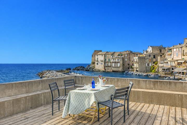 Maison de vacances pour 6 personnes, avec terrasse et jardin, adapté aux familles dans Cap Corse