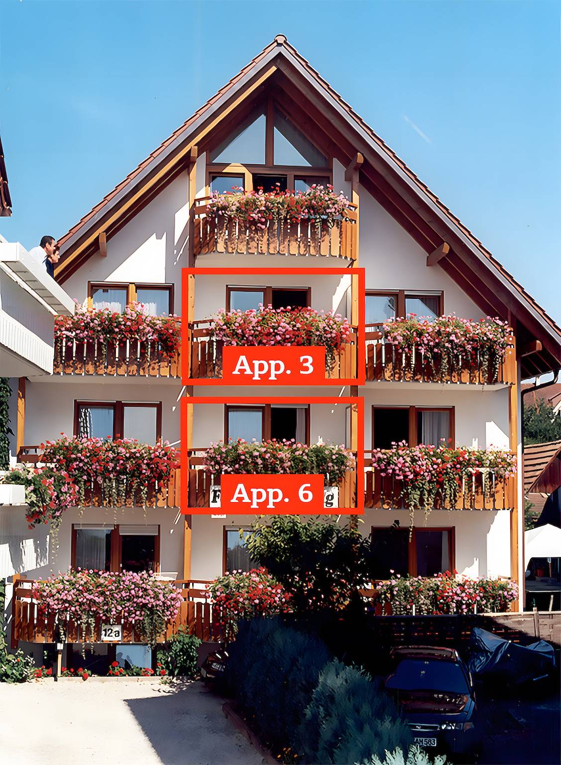 Estudio entero, Estudio 'A 03' con vistas al lago, jardín compartido y Wi-Fi in Immenstaad, Immenstaad am Bodensee