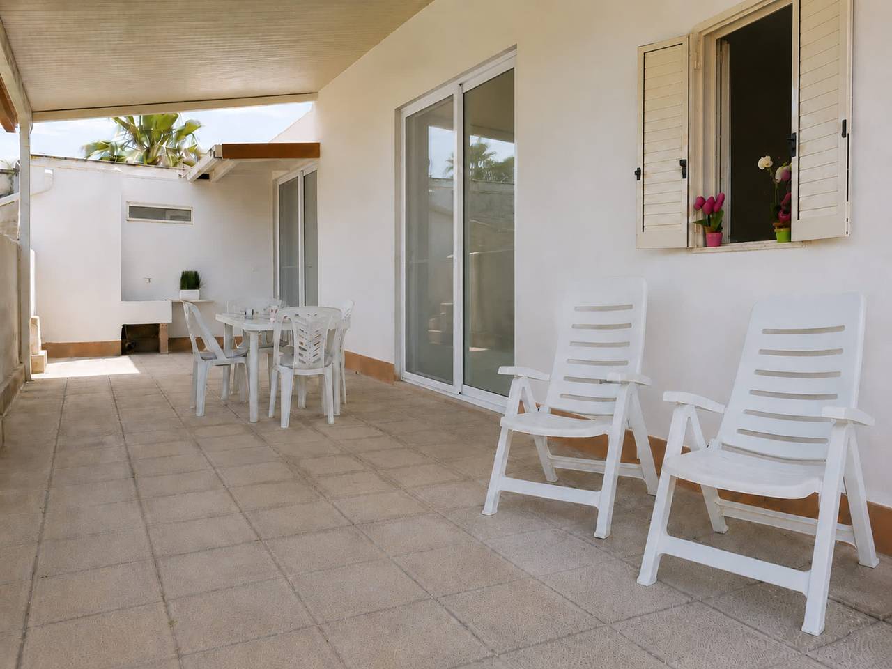 Villa für 8 Personen mit Meerblick in Porto Cesareo, Golf von Tarent