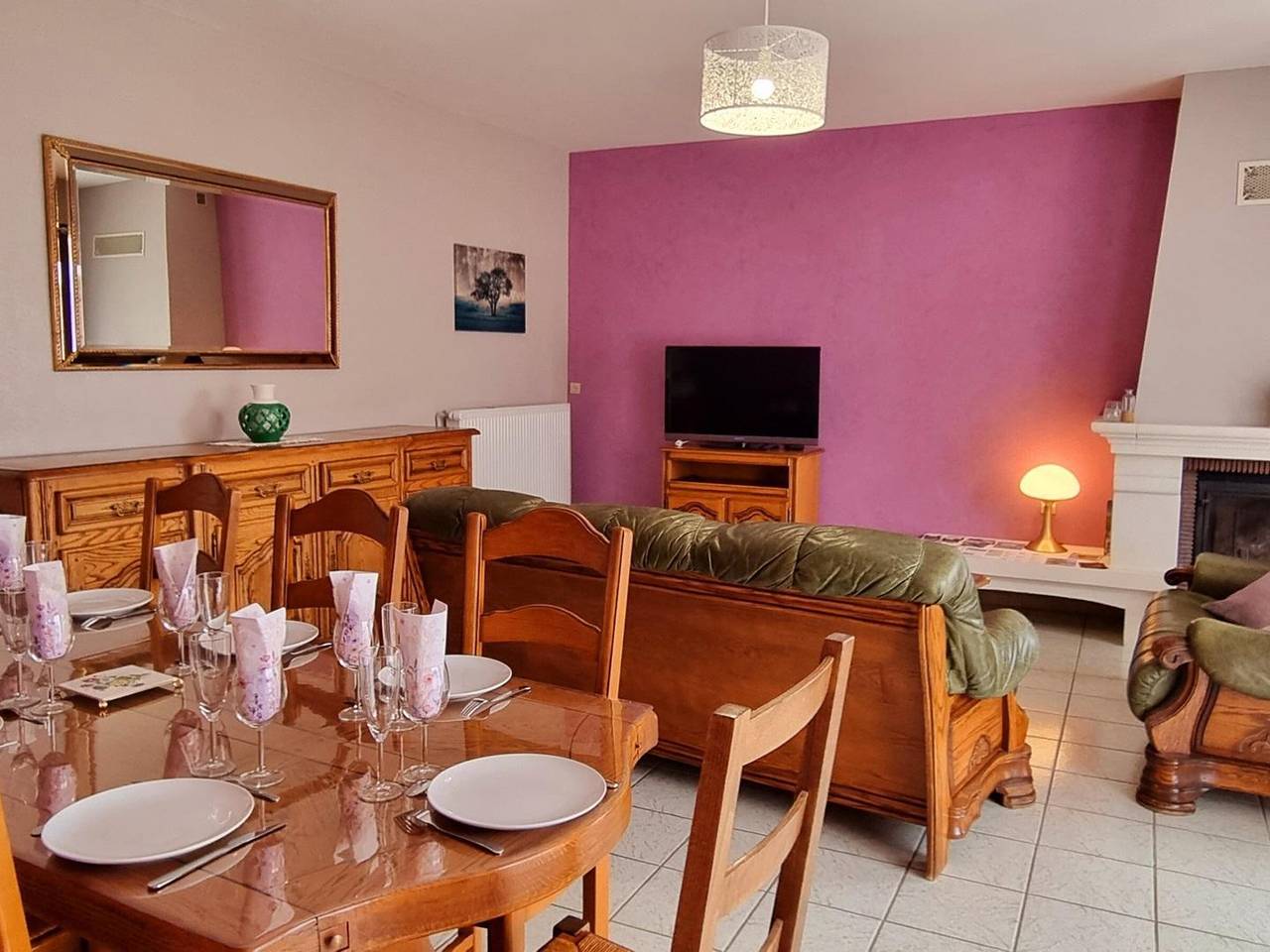 Maison avec jardin, animaux Ok - 6 pers. in Lor, Aisne